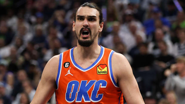 Oklahoma City Thunder forward Dario Šarić